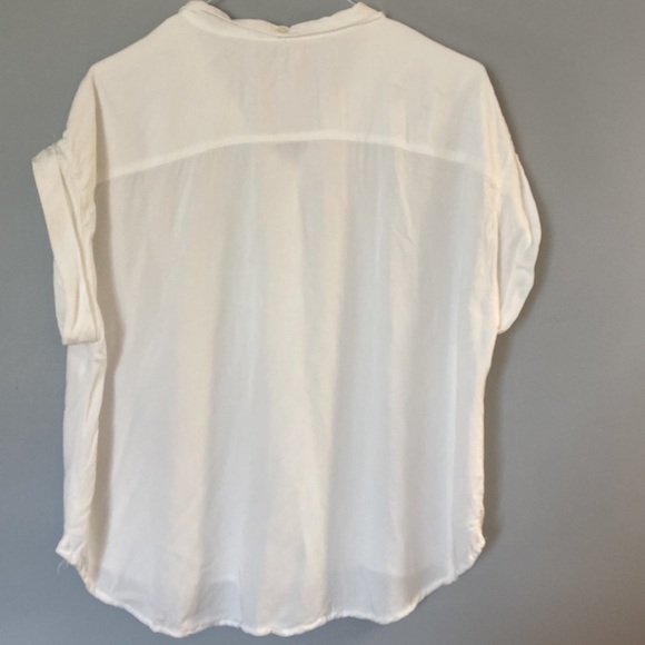 Alexander Jordan white button-down blouse - Picture 2 of 4